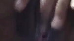 Young girl fingering hard