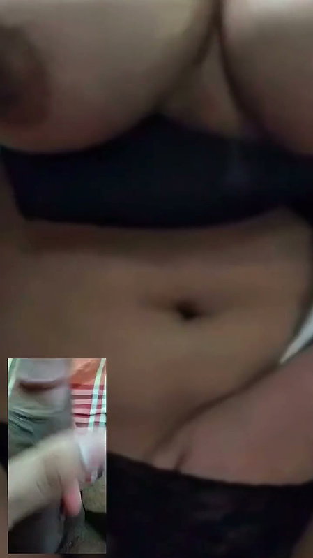 Deshi Bhabhi Romance with His Boyfriend in Video Call