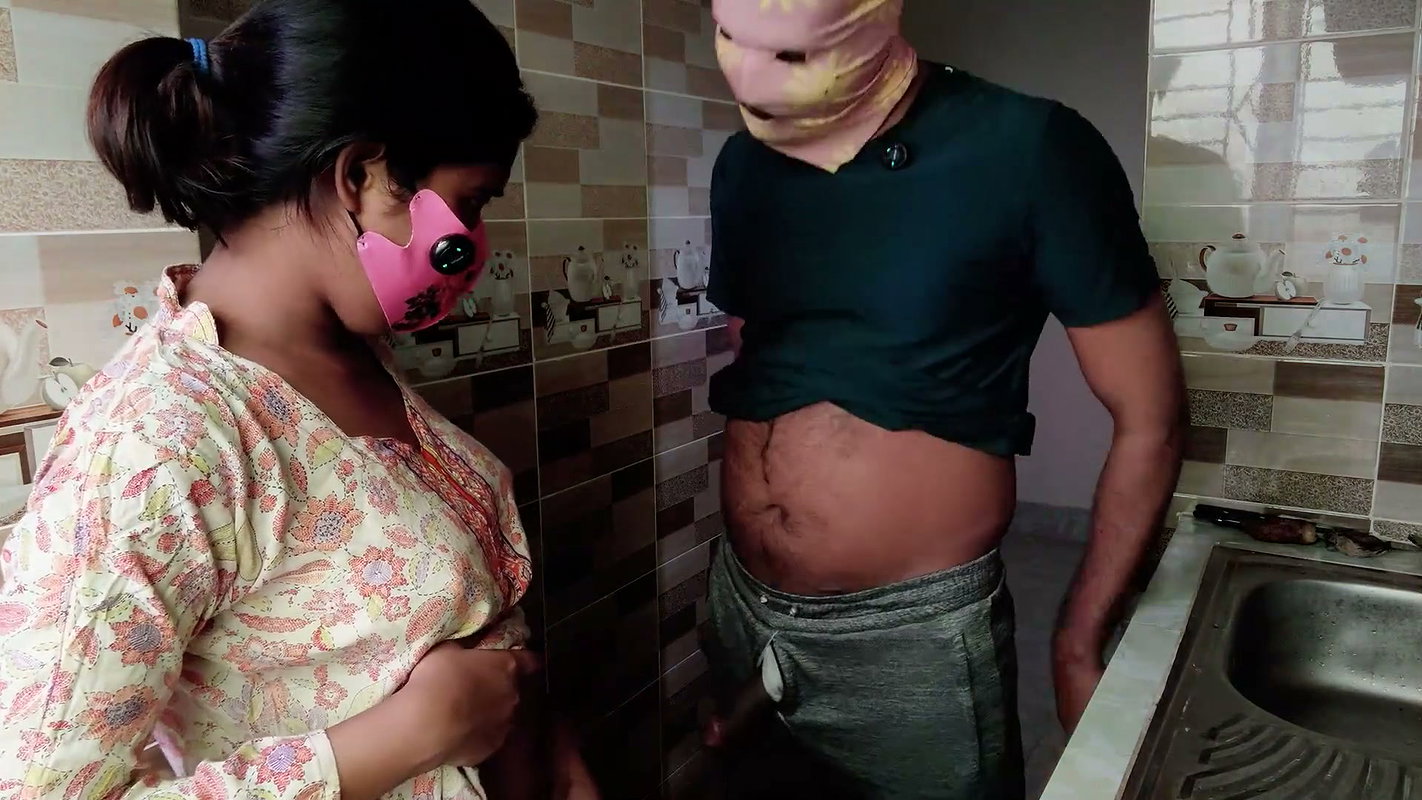 Elder Step-stepsister Teach Sex Her Step-stepbrother in the Kitchen