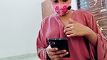 Hijabi stepmom share her sex desire with stepson in the bed Desi hot xxx