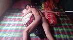 I had sex in the bedroom of a village house, watch the video without the girl