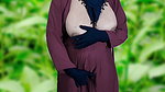 Indian hijabi Muslim woman having sex at home