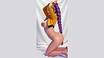 Rumi from KPOP Demon Hunters Dancing Naked (Cartoon 3D Ai) 01
