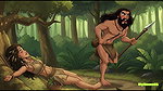 Unexpected Jungle Romance Emotional Cartoon Love Story