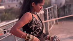 Pussy sealed ass Komal’s husband is very sexy wearing a cleansing jeans top