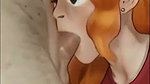 Blonde orange girl romance