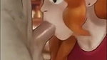 Blonde orange girl romance