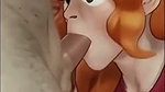 Blonde orange girl romance