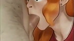 Blonde orange girl romance