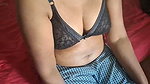 Cleaning Lady Horny Lady Bedroom so Sexy