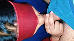 Desi sister in law inserted the dewar big penis inside her throat. Cumshot in mouth and indian bhabhi face fucking video