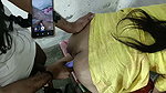 Double dildo in ass to fuck big ass Hindi audio doggy style anal