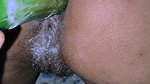 Pooja put his hand in his wife’s pussy and inserted cucumber hot