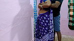 Stepmother and stepson have sex while standing
