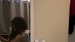 Hairs Sexy Busty Baddie Teasing Perfect Round Boobies, Slapping Ass Outdoor,BJ 212