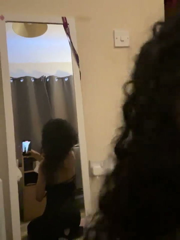 Hairs Sexy Busty Baddie Teasing Perfect Round Boobies, Slapping Ass Outdoor,BJ 212