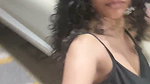 Hairs Sexy Busty Baddie Teasing Perfect Round Boobies, Slapping Ass Outdoor,BJ 216