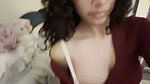 Hairs Sexy Busty Baddie Teasing Perfect Round Boobies, Slapping Ass Outdoor,BJ 219