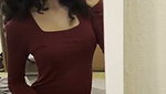 Hairs Sexy Busty Baddie Teasing Perfect Round Boobies, Slapping Ass Outdoor,BJ 220