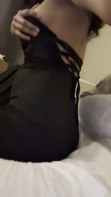 Hairs Sexy Busty Baddie Teasing Perfect Round Boobies, Slapping Ass Outdoor,BJ 225