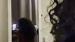 Hairs Sexy Busty Baddie Teasing Perfect Round Boobies, Slapping Ass Outdoor,BJ 232