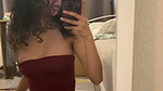 Hairs Sexy Busty Baddie Teasing Perfect Round Boobies, Slapping Ass Outdoor,BJ 233