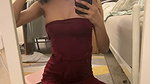 Hairs Sexy Busty Baddie Teasing Perfect Round Boobies, Slapping Ass Outdoor,BJ 233