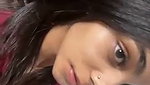 Hairs Sexy Busty Baddie Teasing Perfect Round Boobies, Slapping Ass Outdoor,BJ 234