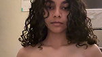 Hairs Sexy Busty Baddie Teasing Perfect Round Boobies, Slapping Ass Outdoor,BJ 236