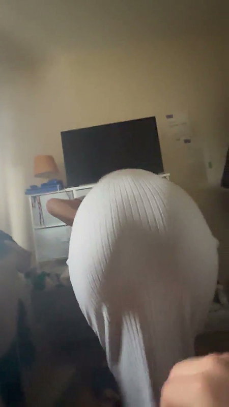 Hairs Sexy Busty Baddie Teasing Perfect Round Boobies, Slapping Ass Outdoor,BJ 237