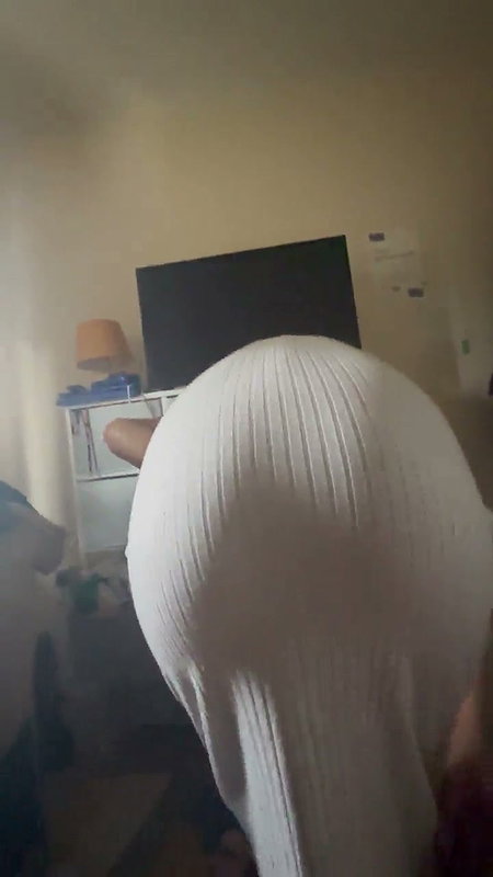 Hairs Sexy Busty Baddie Teasing Perfect Round Boobies, Slapping Ass Outdoor,BJ 237