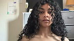 Hairs Sexy Busty Baddie Teasing Perfect Round Boobies, Slapping Ass Outdoor,BJ 239