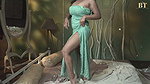 tanisha huge cleavage show sensual photoshoot 22