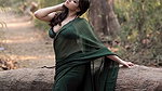 SIMRAN KAUR ALLURING DESIRABLE IN BRA BLOUSE SAREE HQ VIDEO 22