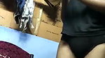 girl changing bra 22