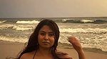 busty model in black bikini 22