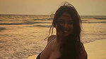 busty model in black bikini 22