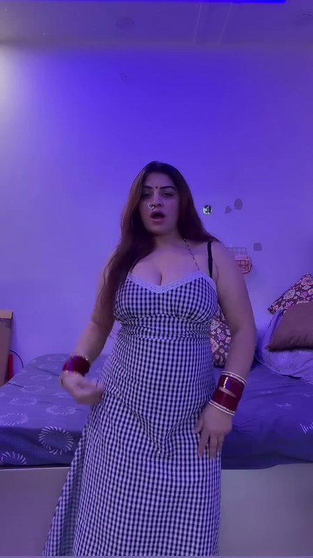 sexy boobs in titht white black dress 22