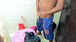 Took a Bath with My Girlfriend. It Is Different to Have Sex in the Bathroom.