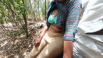 Unexpected experience in forest outdoor