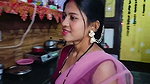 Watching Indian outdoor stepmom take a hot bath makes her stepson go crazy for fucking her