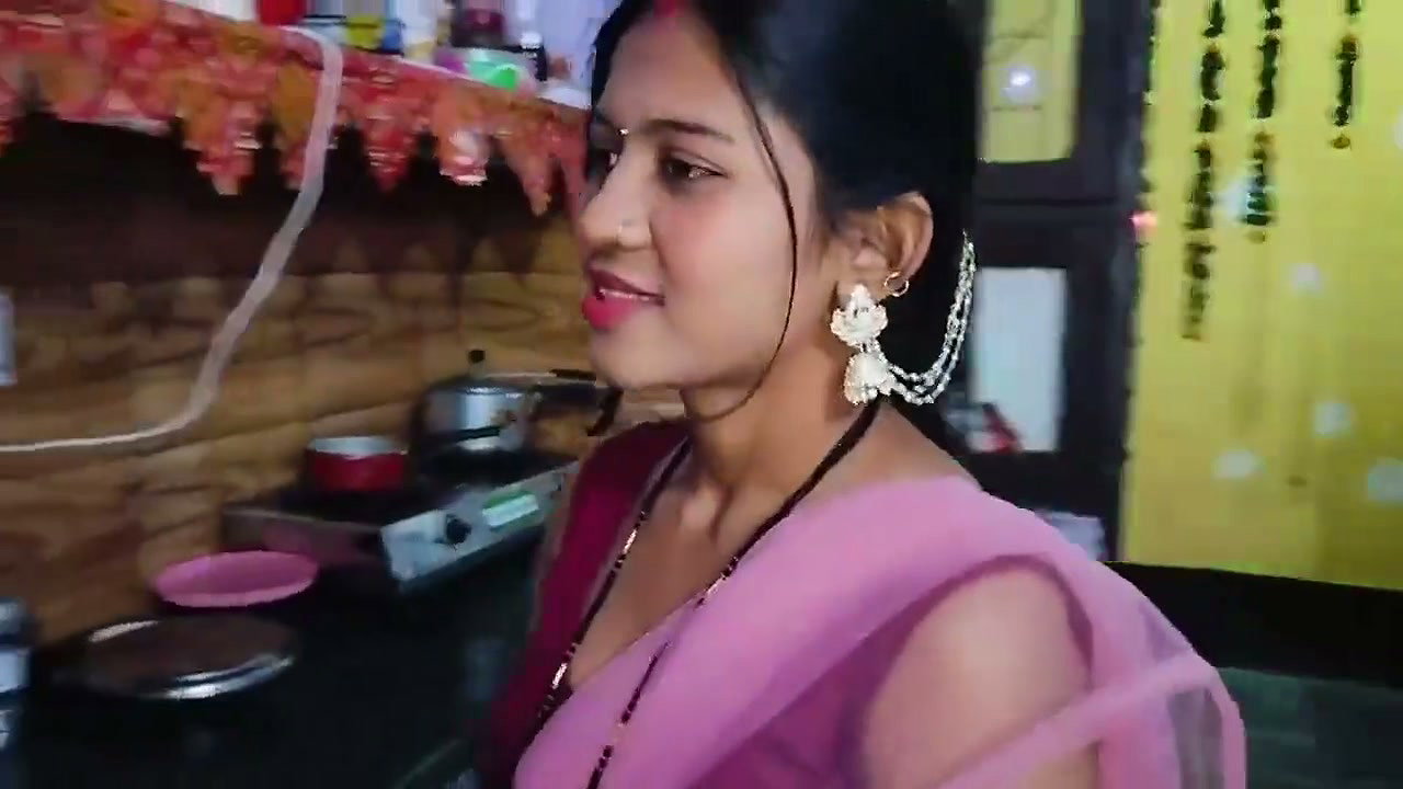 Watching Indian outdoor stepmom take a hot bath makes her stepson go crazy for fucking her