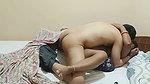 Desi Kamla Bhabhi Mornig Hot Fucking and creampie Pussy on Bed