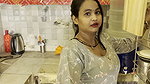 Hot Desi Aunty Giving Risky Blowjob to Stepbrother in Kitchen – Homemade