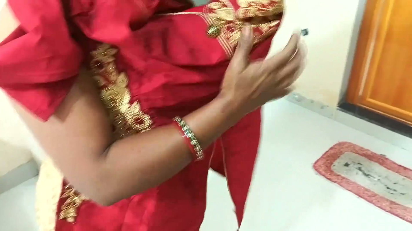 Young Pregnant Bhabhi deep throat Blowjob and Doggy style sex with Friend while Wearing Lehenga Before Ceremony