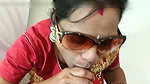 Young Pregnant Bhabhi deep throat Blowjob and Doggy style sex with Friend while Wearing Lehenga Before Ceremony