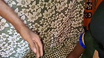 Auntie, clad in a red saree, approaches creating a beautiful and romantic moment filled with love anal sex