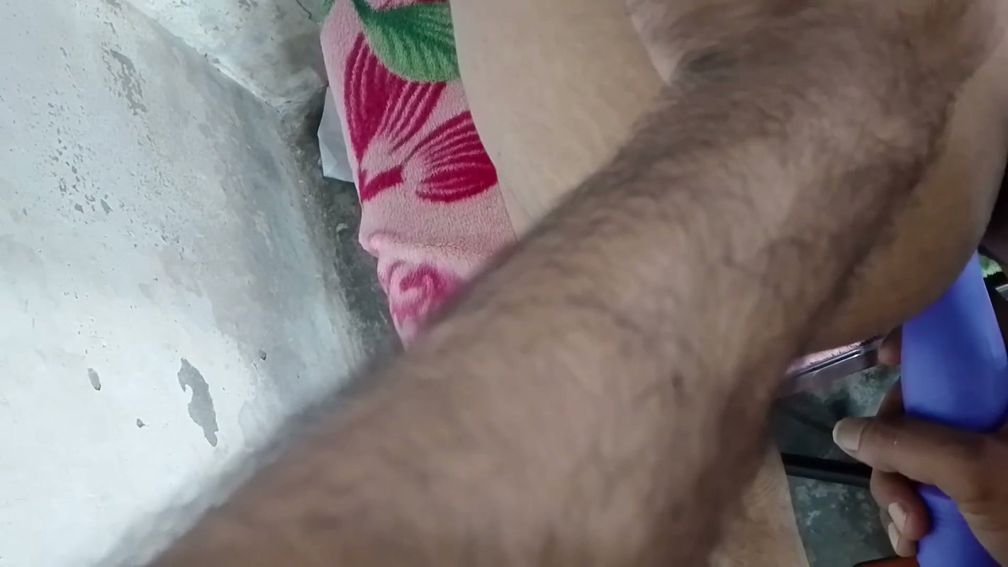 Double dildo in ass to fuck big ass Hindi audio doggy style anal
