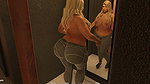 Grandma house 2 Sexy masssage , spank the milf