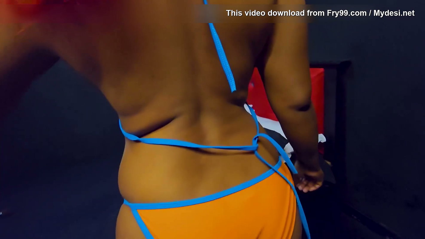 Lumenus Orange & Blue Bikini Try on with Husband Nilmini Sheron & Dushantha Don